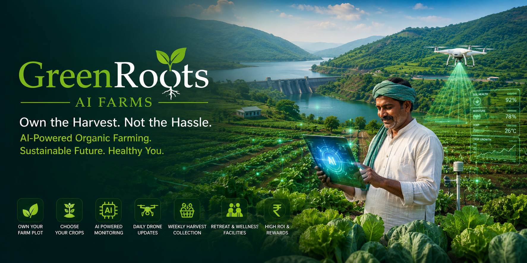 GreenRoots AI Farms